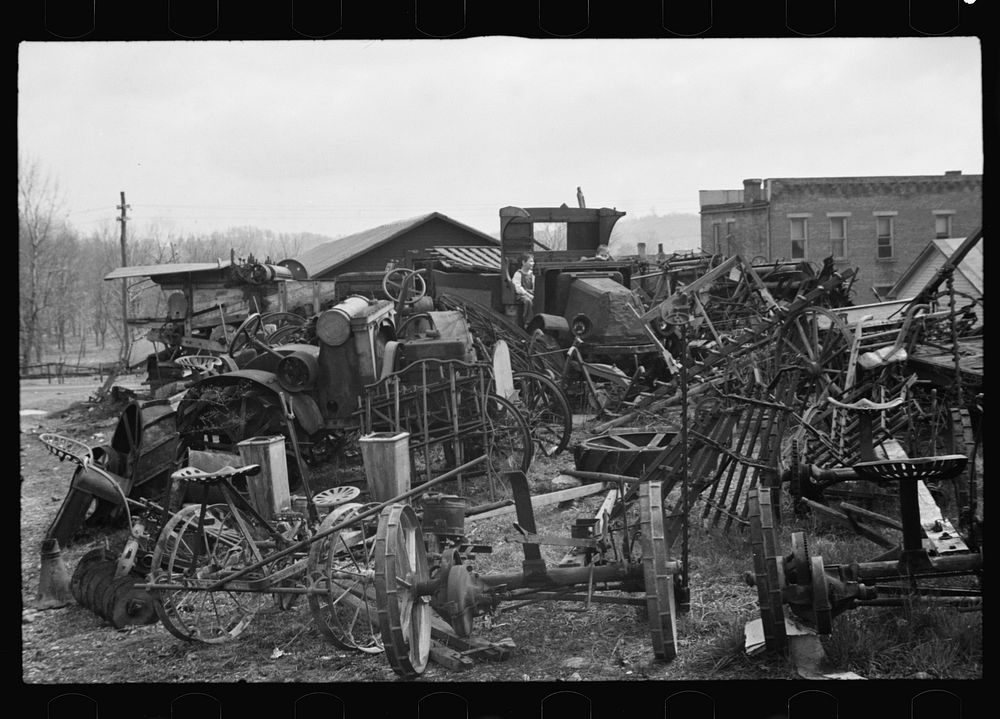 Children playing junk pile, Jackson, | Free Photo - rawpixel