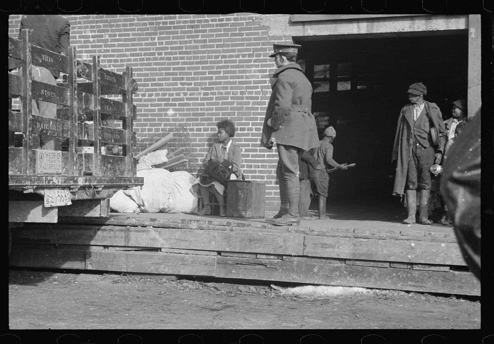 [Untitled photo, possibly related to: Awaiting registration in the camp for  flood refugees at Forrest City, Arkansas].…