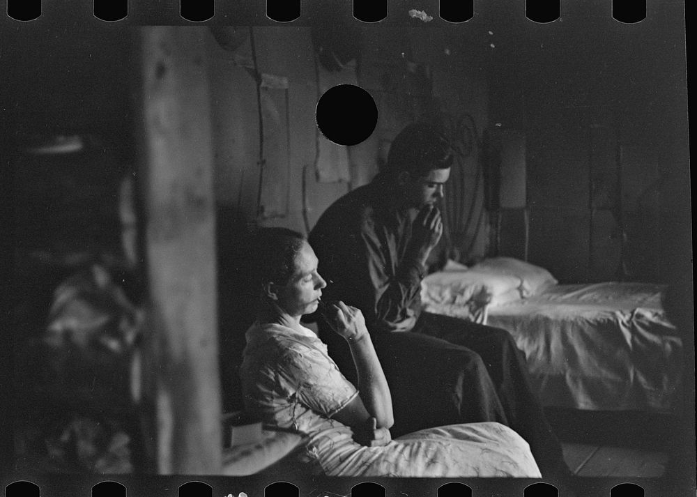 [Untitled photo, possibly related to: Family of rehabilitation client, Boone County, Arkansas]. Sourced from the Library of…