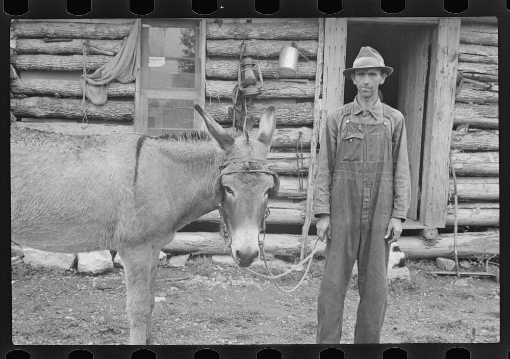 Rehabilitation client, Boone County, Arkansas. Sourced from the Library of Congress.