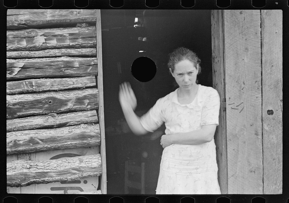 [Untitled photo, possibly related to: Rehabilitation client, Boone County, Arkansas]. Sourced from the Library of Congress.