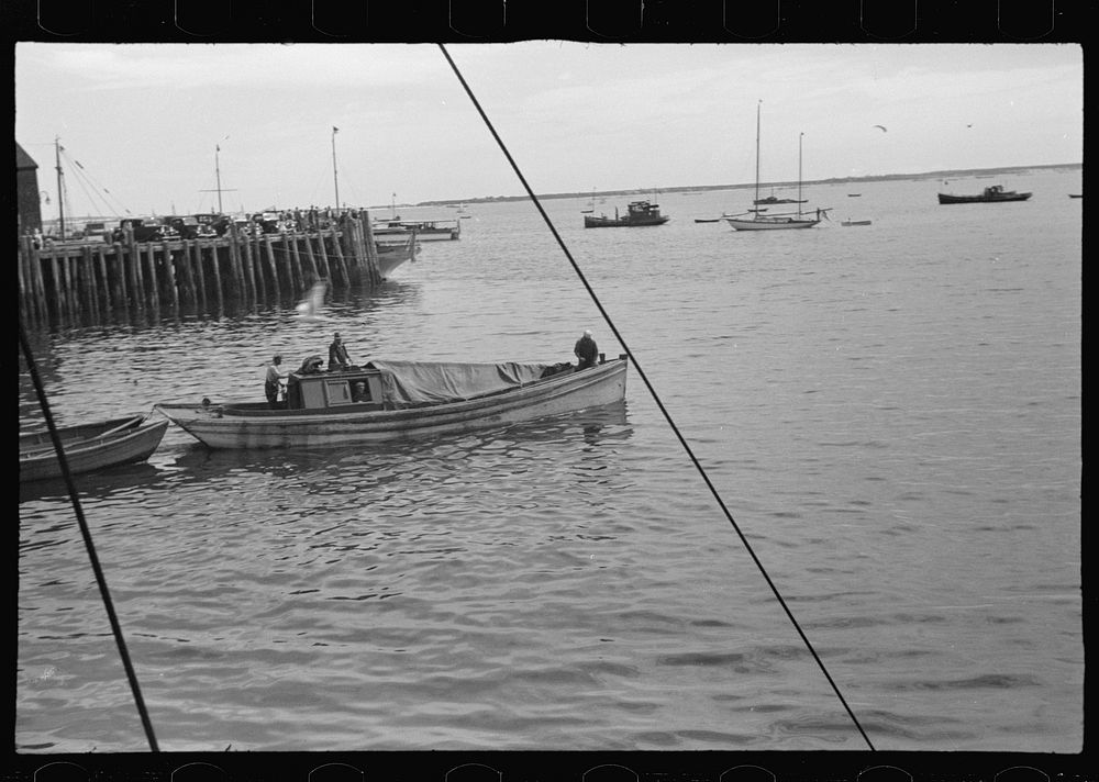 [Untitled photo, possibly related to: Trap fishing boats. These boats are diesel-powered and are used to go in the early…