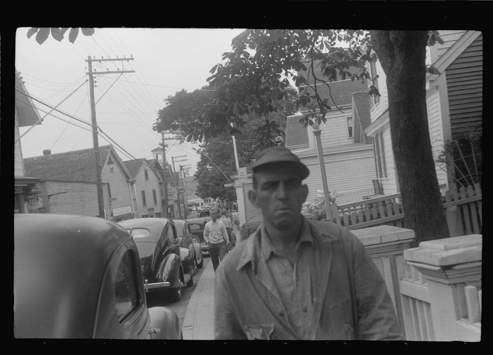 [Untitled photo, possibly related to: Provincetown, Massachusetts. A street]. Sourced from the Library of Congress.