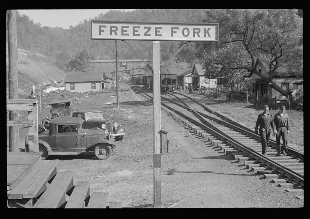 Freeze Fork, West Virginia. Sourced from the Library of Congress.