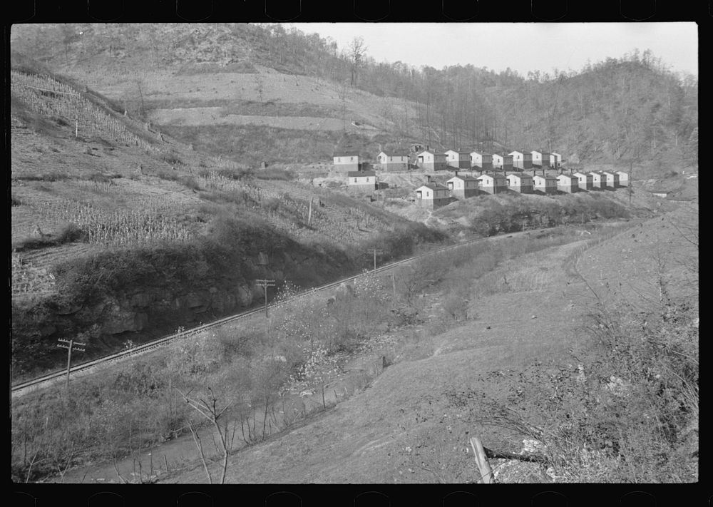 The heart of the largest coal region in the world, near Jenkins, Kentucky. Sourced from the Library of Congress.