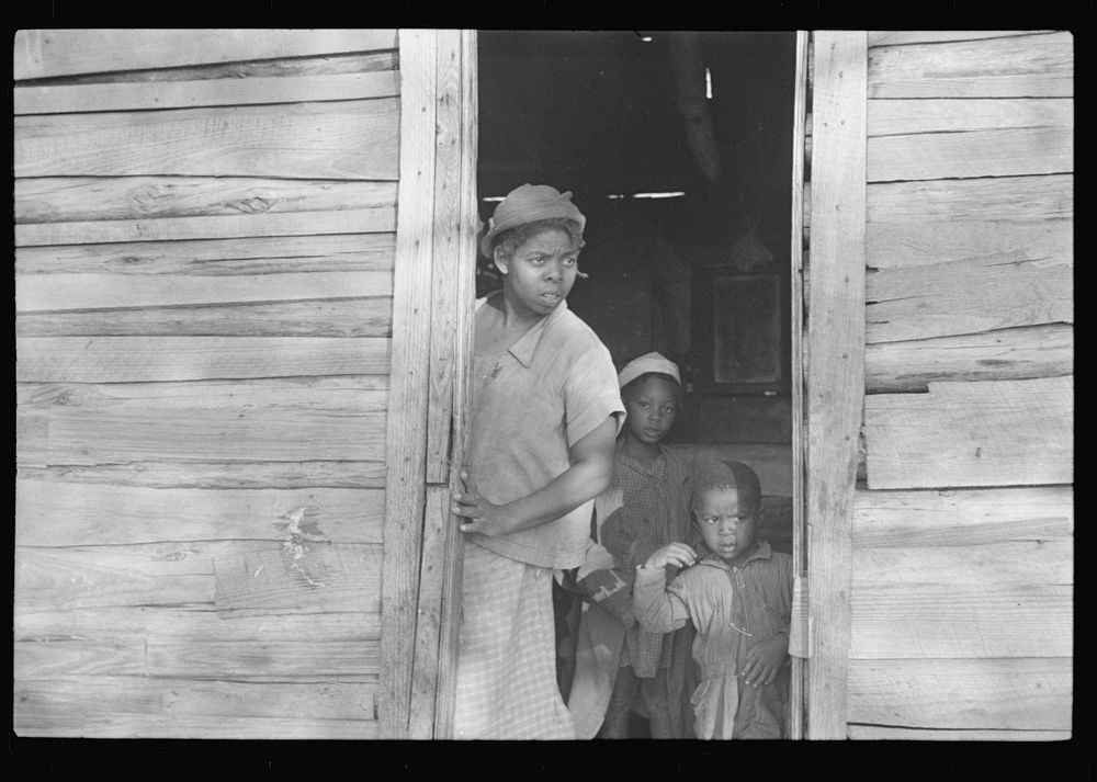 Children of strawberry picker, Hammond, Louisiana. Sourced from the Library of Congress.