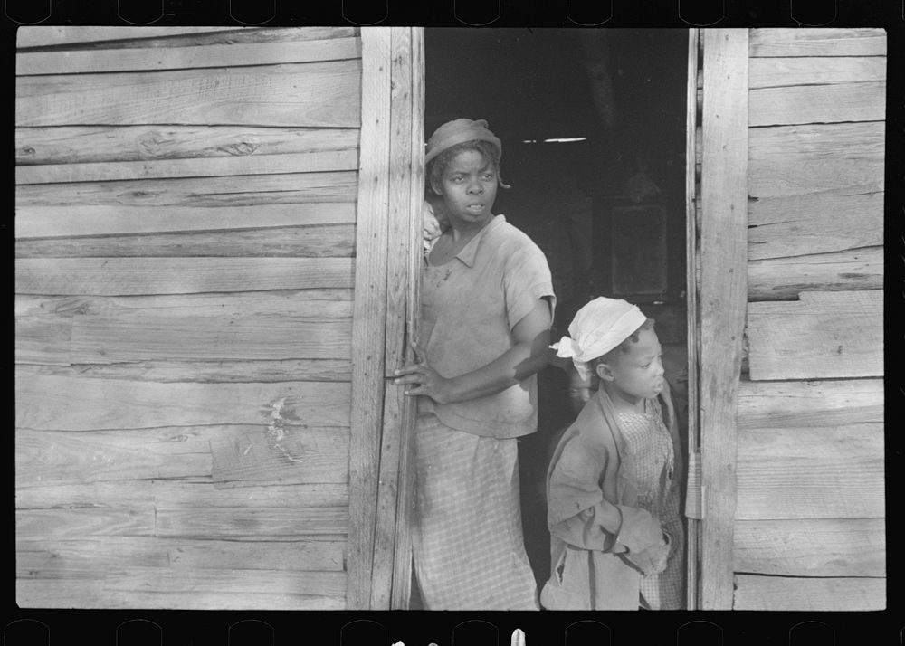 [Untitled photo, possibly related to: Children of strawberry picker, Hammond, Louisiana]. Sourced from the Library of…