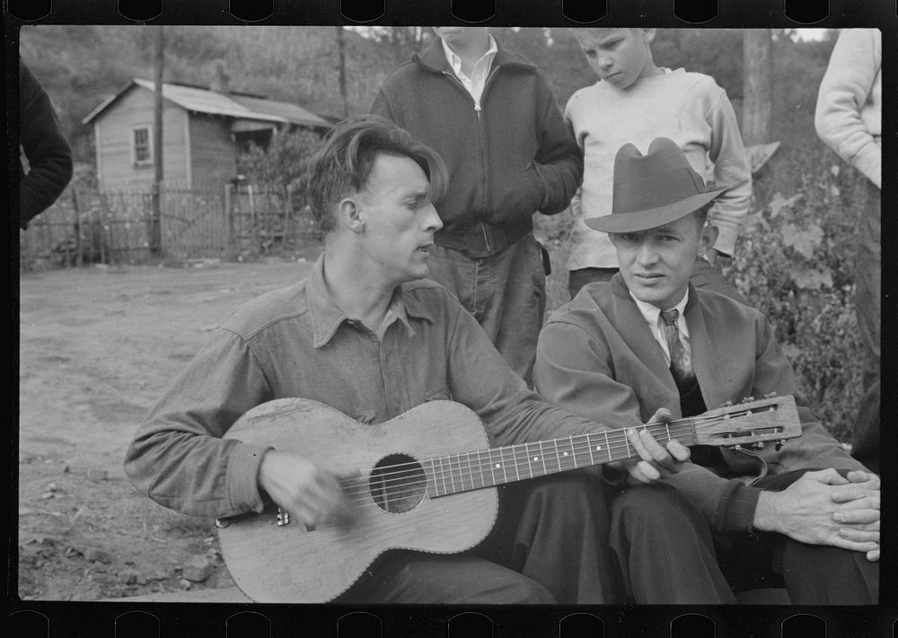 Doped singer, "Love oh, love, oh keerless love," Scotts Run, West Virginia. Relief investigator reported a number of dope…