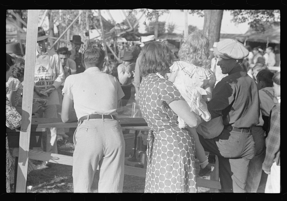 [Untitled photo, possibly related to: At the Ashville July 4th celebration, Ashville, Ohio (see general caption)]. Sourced…