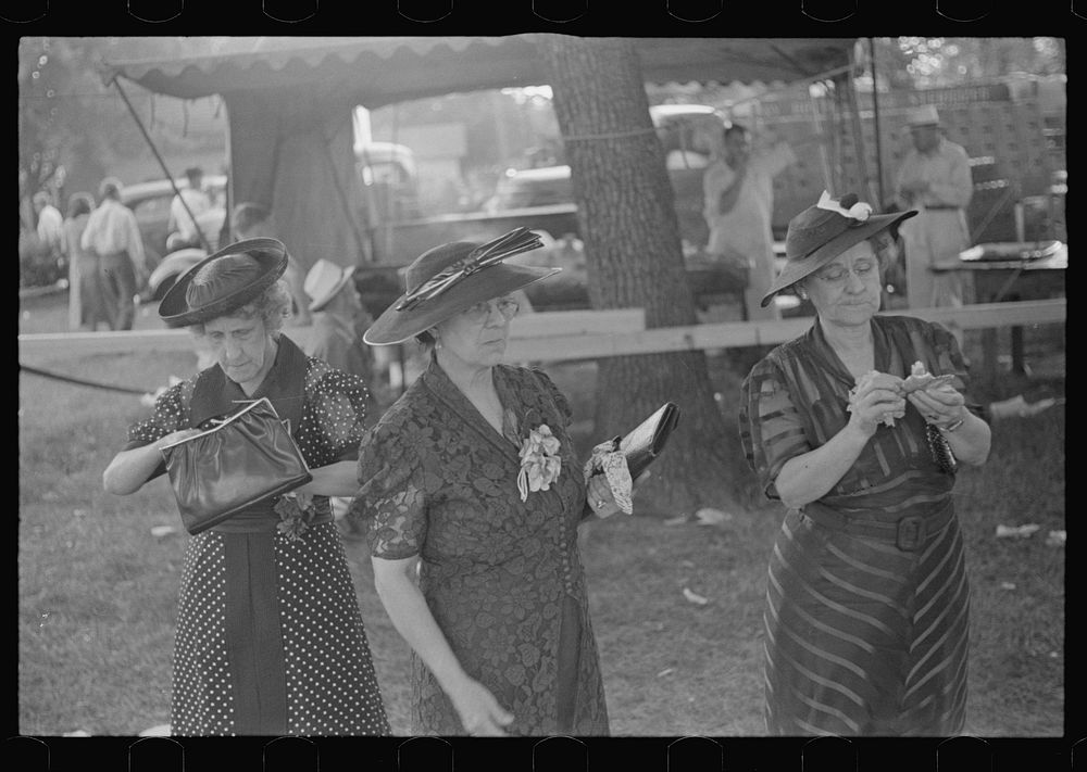 Sideshows at the July 4th celebration, Ashville, Ohio (see general caption). Sourced from the Library of Congress.