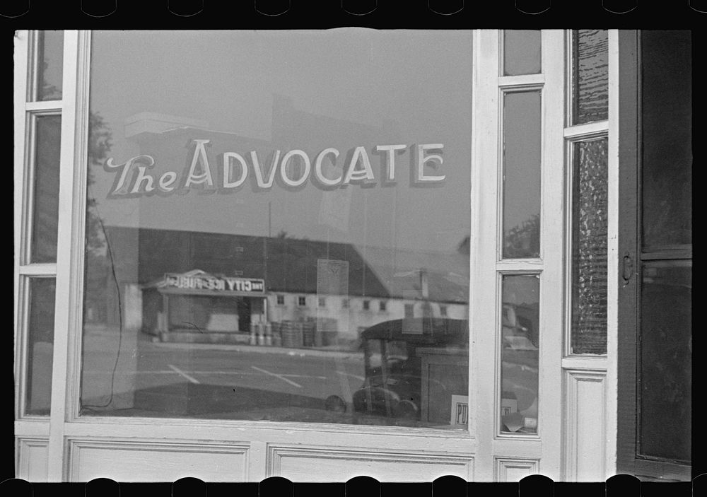 Newspaper office, Plain City, Ohio. Free Photo rawpixel