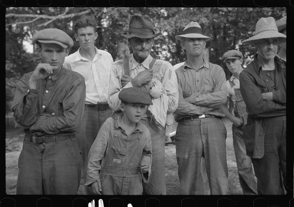 Audience at square dance, Skyline Farms, Alabama. Sourced from the Library of Congress.