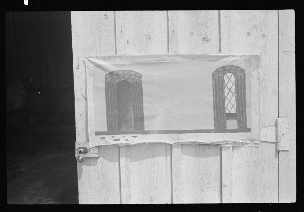 [Untitled photo, possibly related to: Puppets for the show, Red House, West Virginia]. Sourced from the Library of Congress.