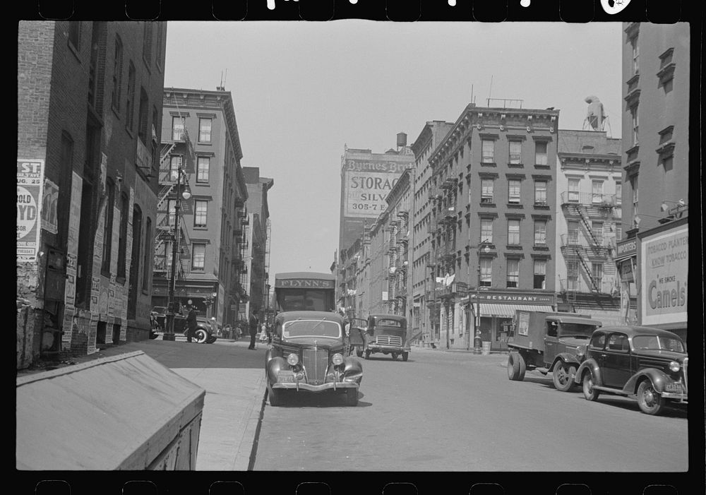 [New York, New York. 61st Street between 1st and 3rd Avenues]. Sourced from the Library of Congress.