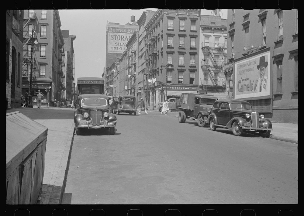 [Untitled photo, possibly related to: [New York, New York. 61st Street between 1st and 3rd Avenues]]. Sourced from the…