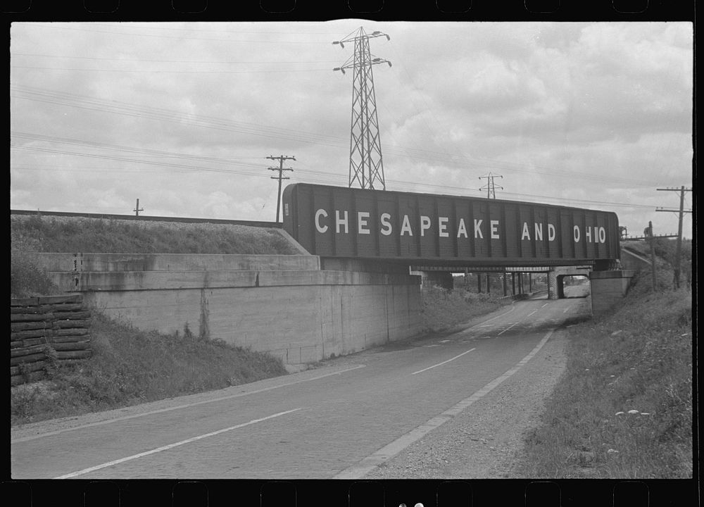 [Untitled photo, possibly related to: Underpass on Route 40, central Ohio (see general caption)]. Sourced from the Library…
