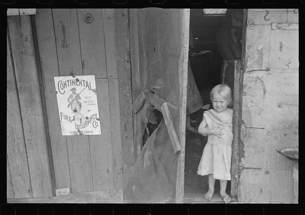 [Untitled photo, possibly related to: Child of ex-farmer now on W.P.A. (Work Projects Administration), central Ohio].…