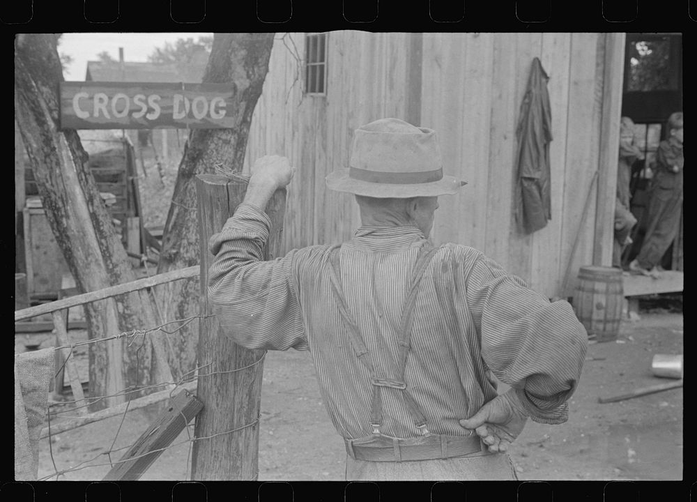 Ex-farmer now on W.P.A. (Work Projects Administration), central Ohio. Sourced from the Library of Congress.