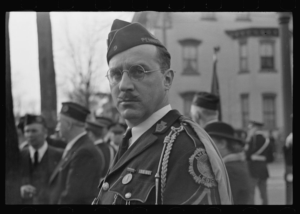 Legionnaire, Bethlehem, Pennsylvania. Sourced from the Library of Congress.