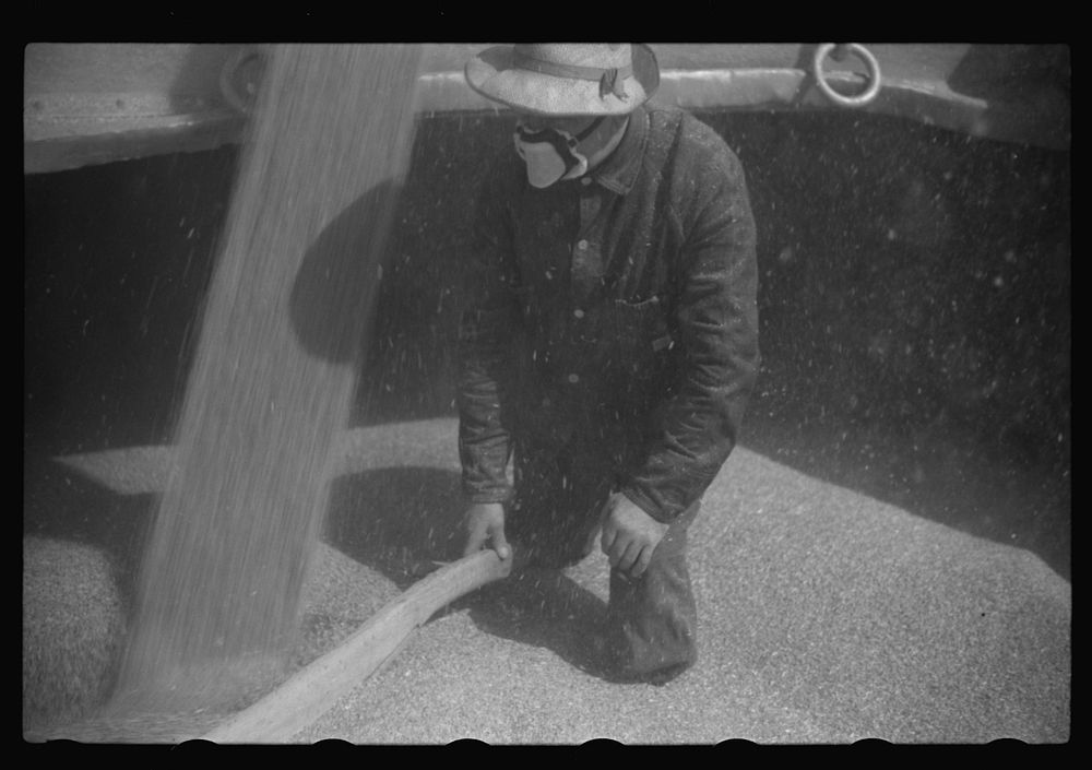 [Untitled photo, possibly related to: Grain trimmer, Duluth, Minnesota]. Sourced from the Library of Congress.