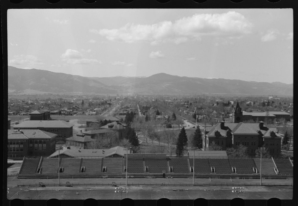 [Untitled photo, possibly related to: Missoula, Montana]. Sourced from the Library of Congress.