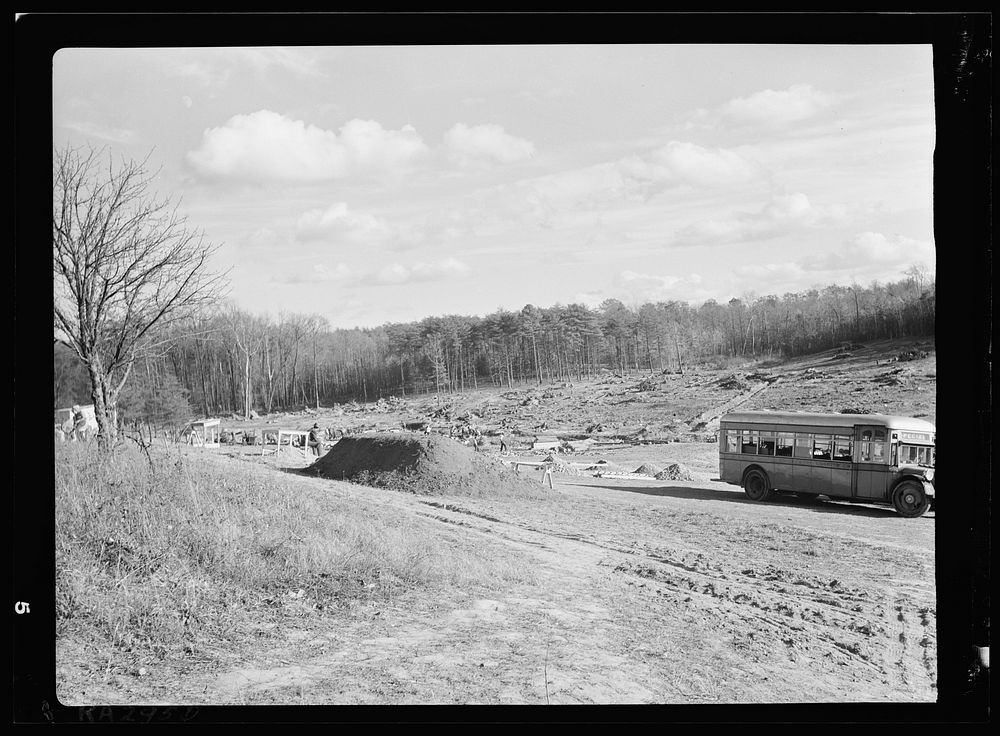 Progress of Berwyn project. Prince George's County, Maryland. Sourced from the Library of Congress.