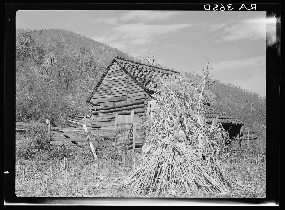 Barnyard at Old Rag. Shenandoah National Park, Virginia. Sourced from the Library of Congress.