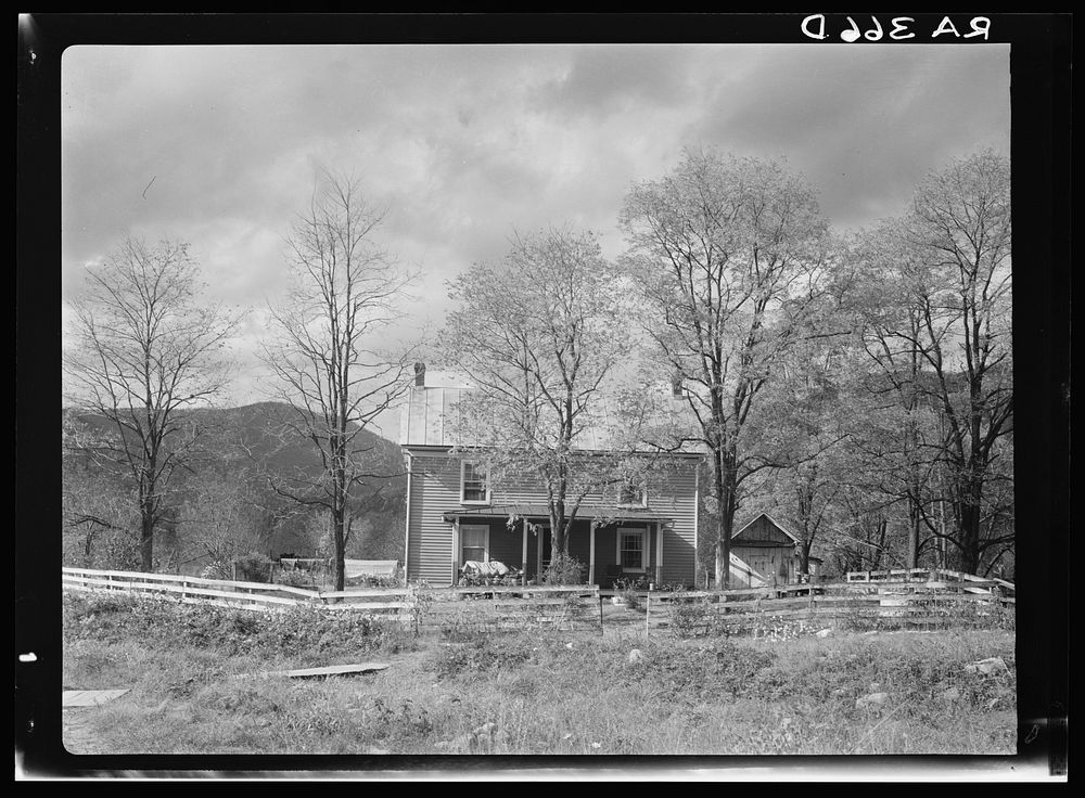 House at Nethers. Shenandoah National Park, Virginia. Sourced from the Library of Congress.