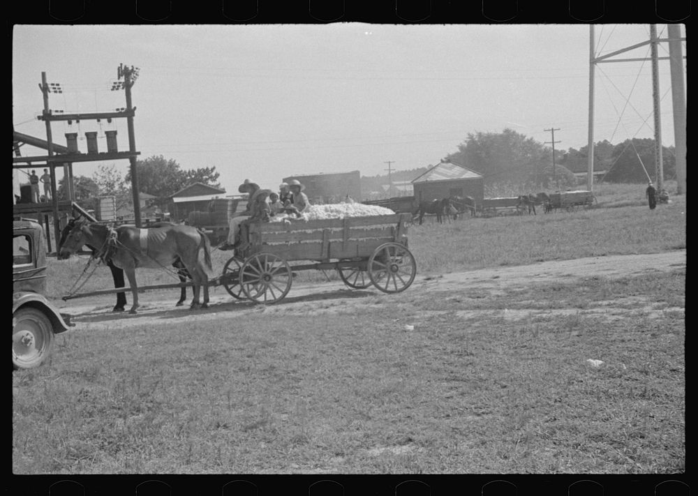[Untitled photo, possibly related to: Cotton gin, Hale County, Alabama]. Sourced from the Library of Congress.