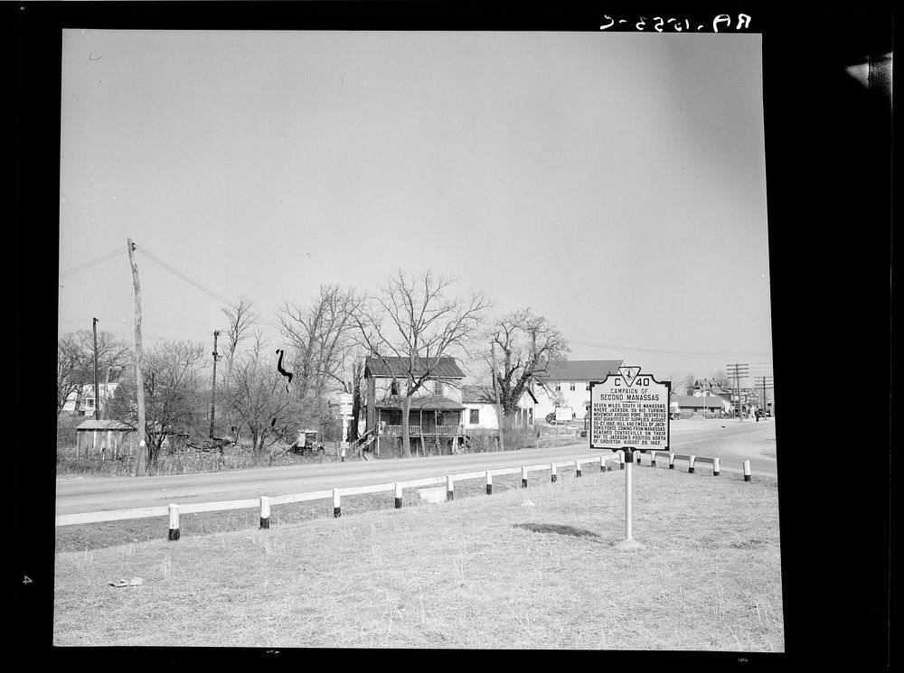View of historic site. Virginia. Sourced from the Library of Congress.