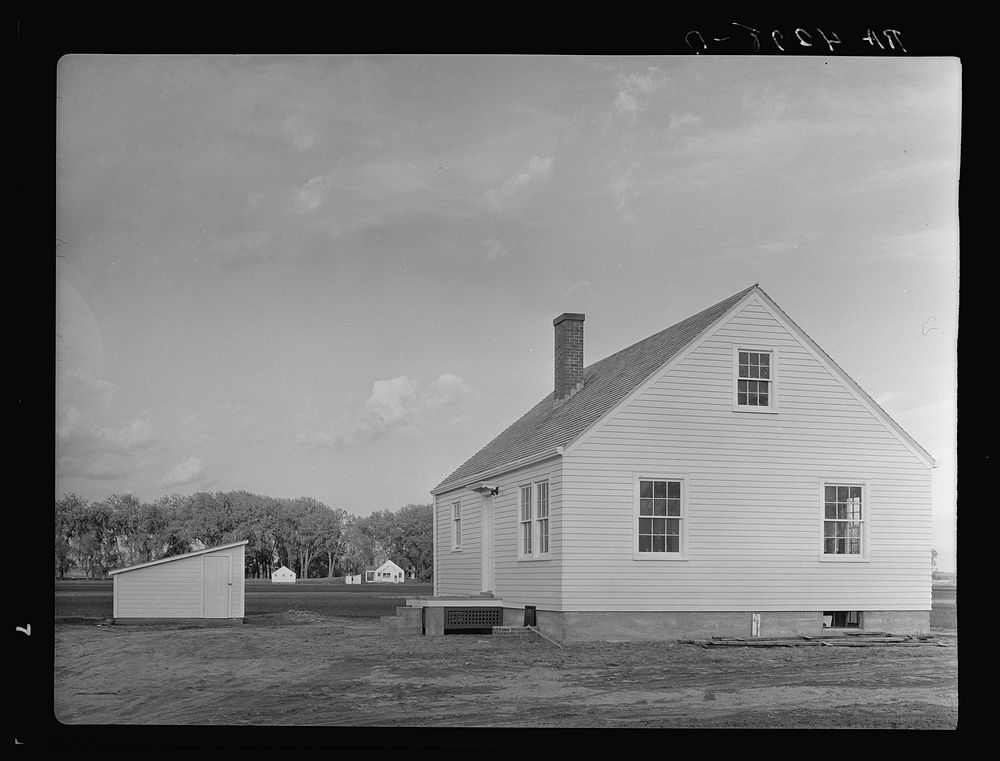 Douglas County farmsteads. Nebraska. Sourced from the Library of Congress.