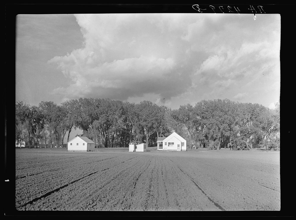 Douglas County farmsteads. Nebraska. Sourced from the Library of Congress.