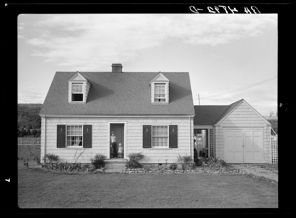 Longview Homesteads, Washington. Sourced from the Library of Congress.