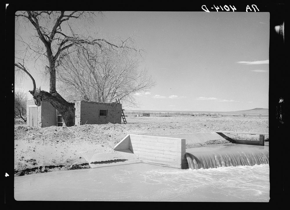 Main irrigation canal. Bosque Farms, Free Photo rawpixel