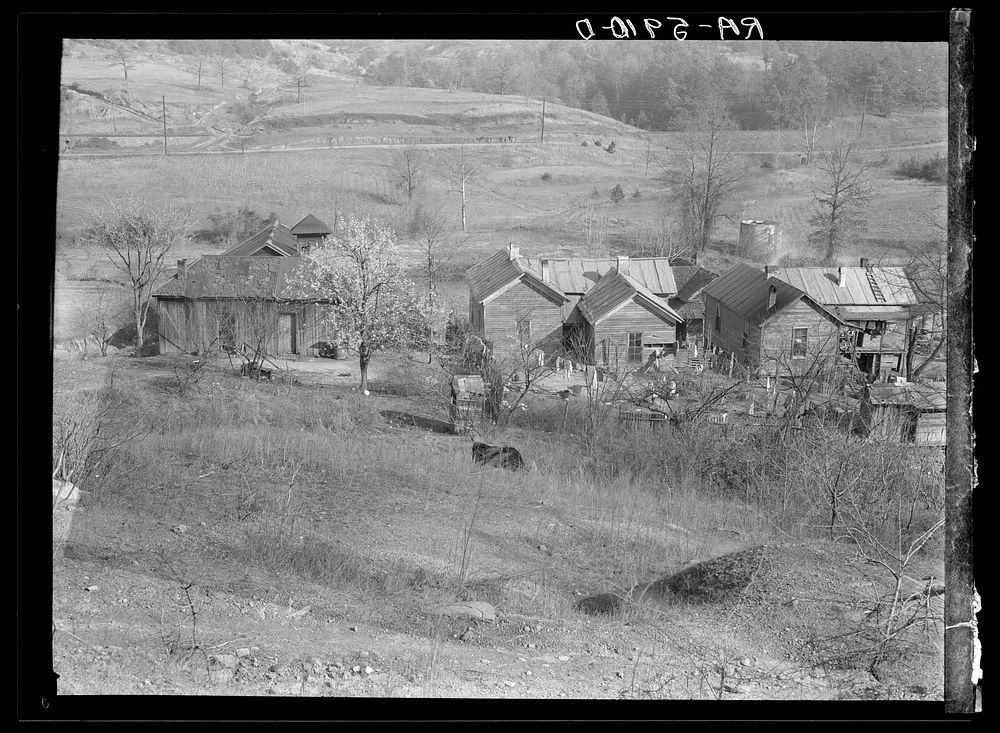 Rural  area near Birmingham, Alabama. Sourced from the Library of Congress.