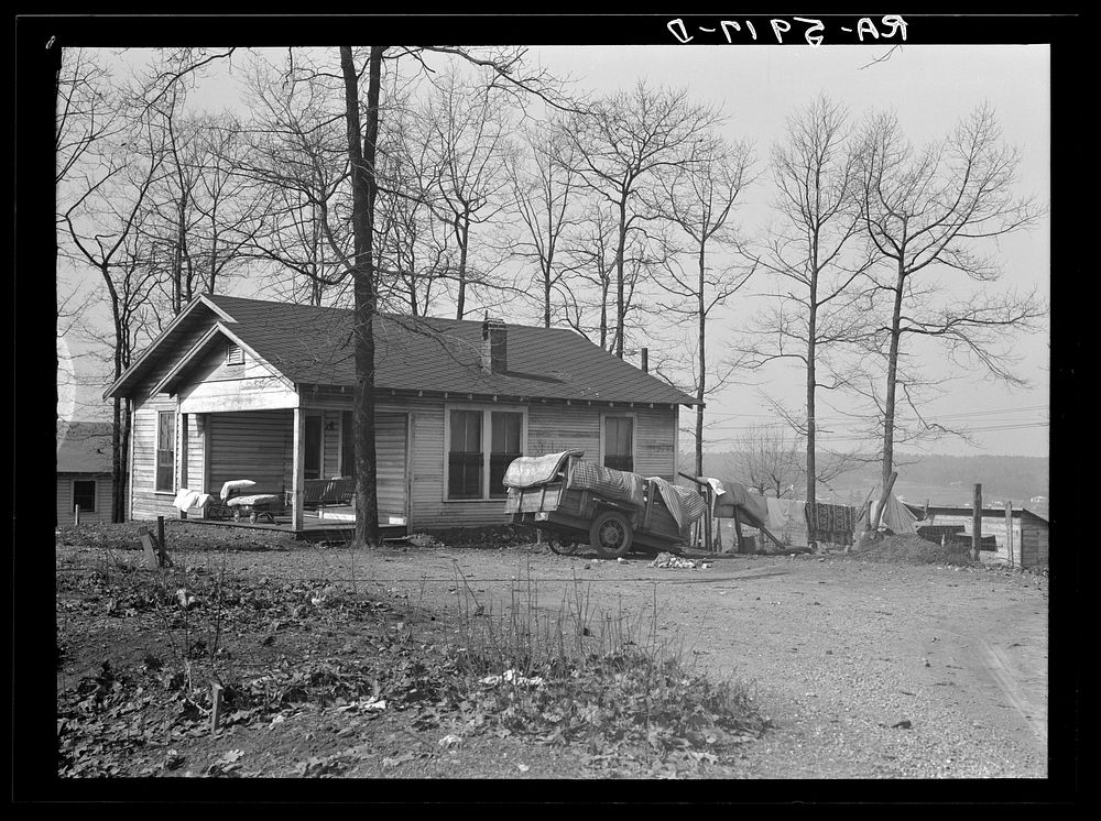 Home of C.L. Eargle. Fairfield, Alabama. This house is being vacated. The family is moving to Gardendale, Alabama. Sourced…