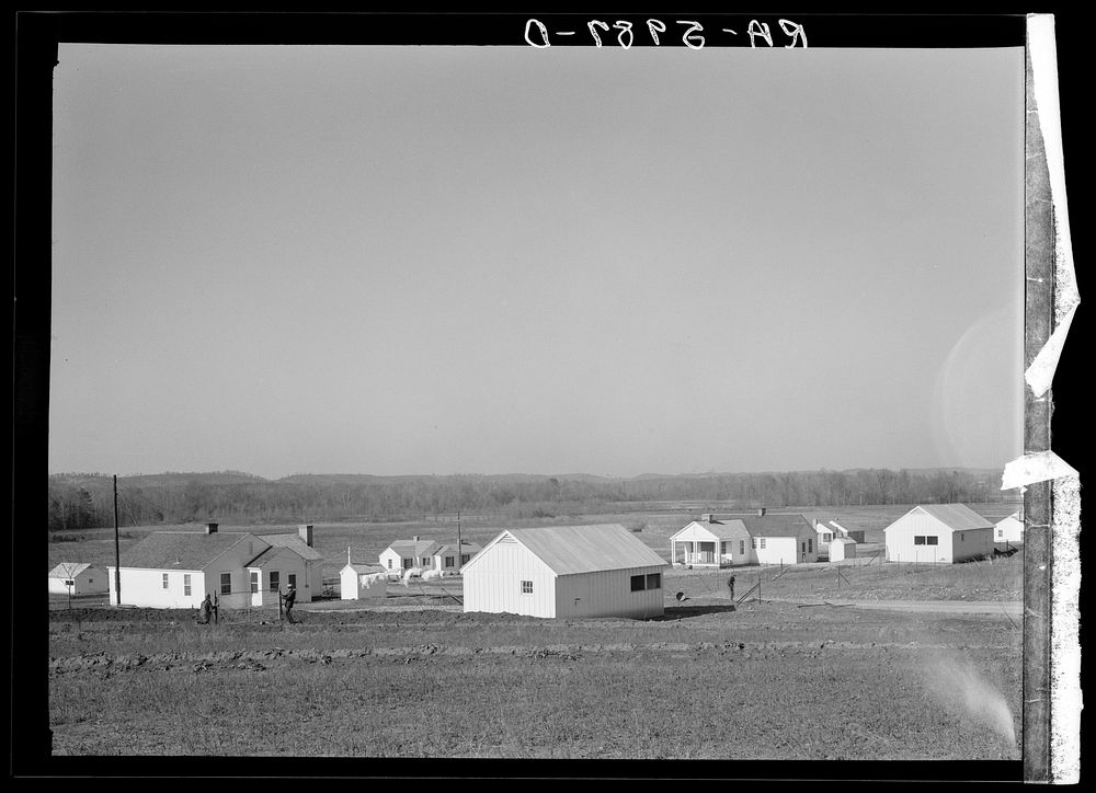 Greenwood Homesteads community. Alabama. Sourced from the Library of Congress.