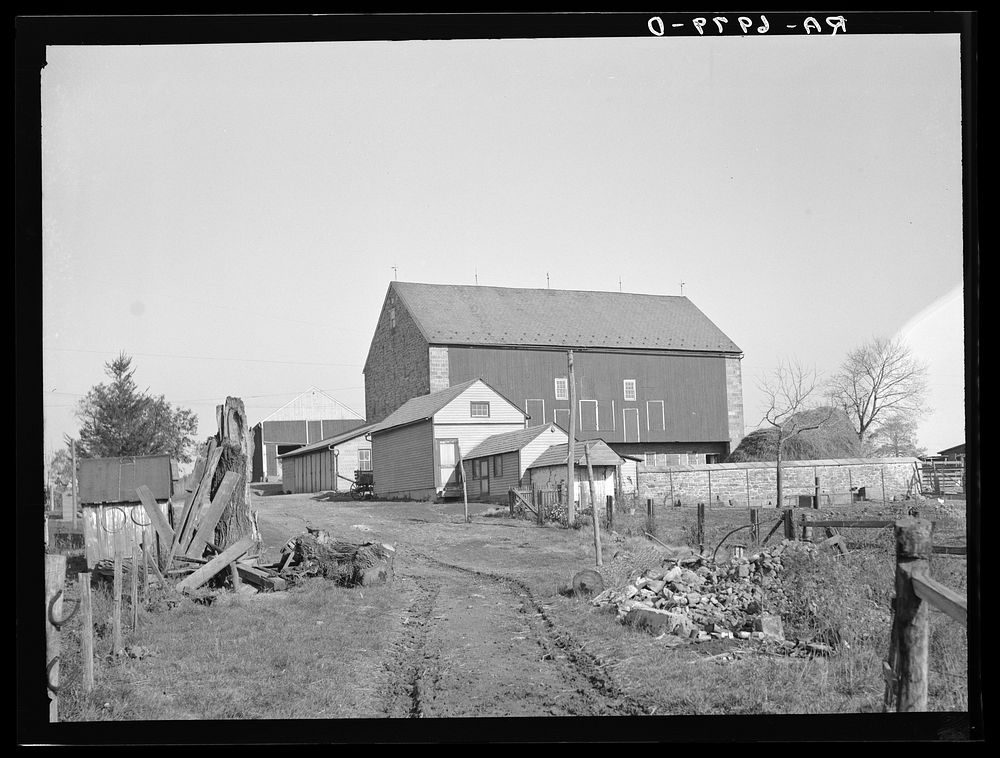 W.T. Huber from Northampton Farms site. Hanoverville, Pennsylvania. Sourced from the Library of Congress.