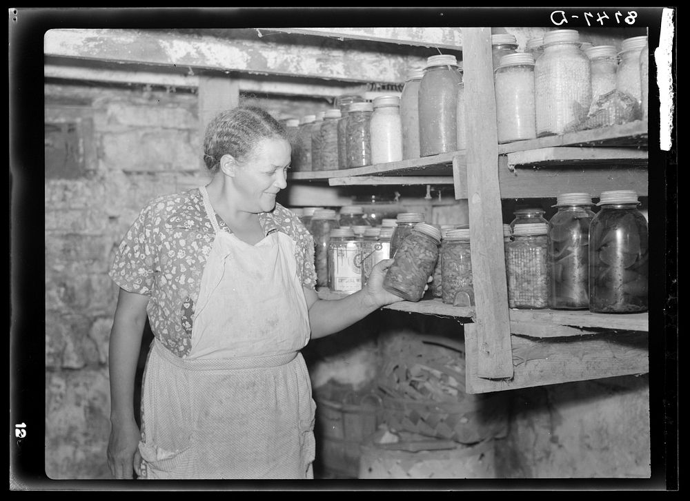 Wife of  tenant farmer, rehabilitation client. Jefferson County, Kansas. Sourced from the Library of Congress.