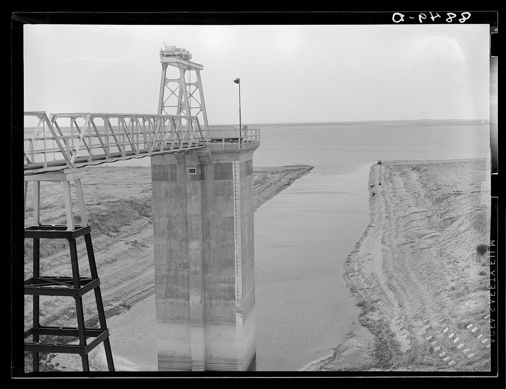 Sutherland Reservoir. Nebraska. Sourced from the Library of Congress.