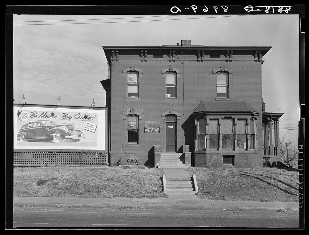 Original site of "Boy's Town." Omaha, Nebraska. Sourced from the Library of Congress.