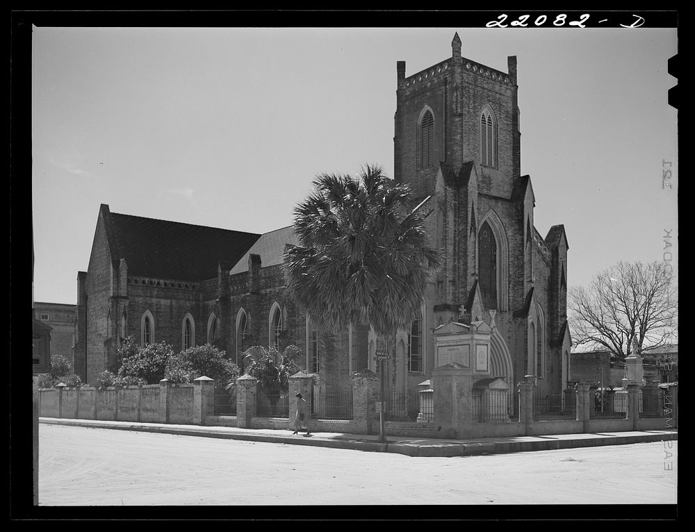 Brownsville, Texas. Catholic church. Sourced from the Library of Congress.