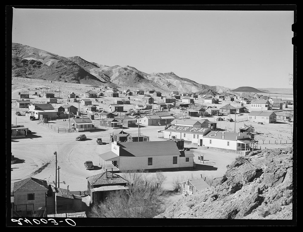 Silver Peak, Nevada. Sourced from the Library of Congress.