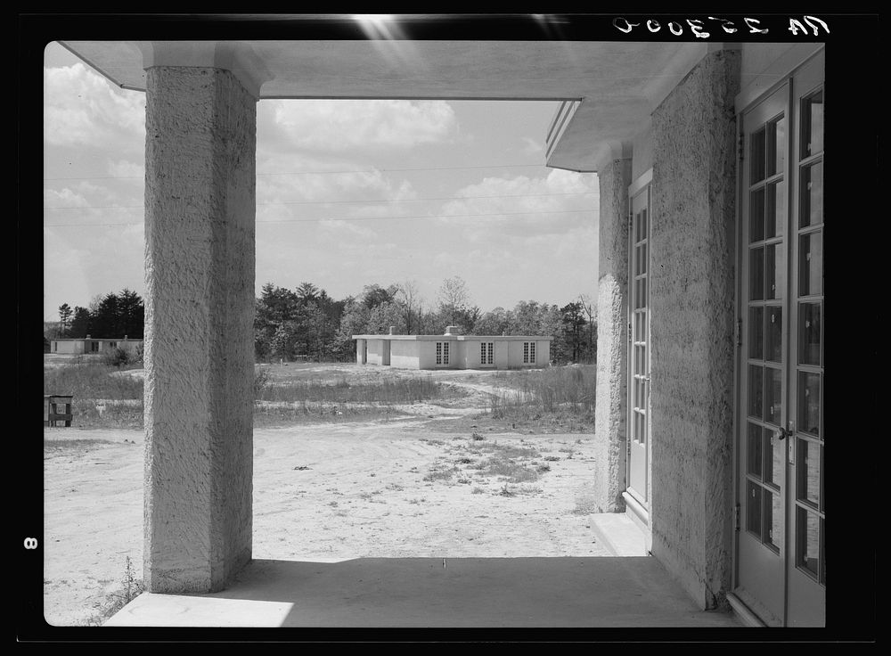 [Untitled photo, possibly related to: Rammed earth house at Gardendale, Alabama]. Sourced from the Library of Congress.