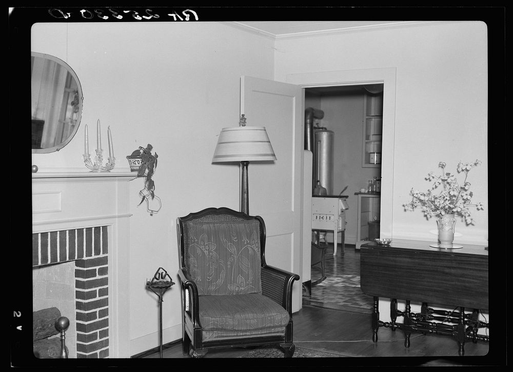 [Untitled photo, possibly related to: Interior of a Gardendale Homestead, Alabama]. Sourced from the Library of Congress.