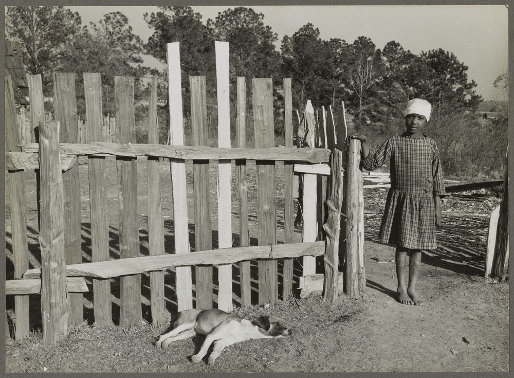 Pettway girl. Gees Bend, Alabama. Sourced from the Library of Congress.
