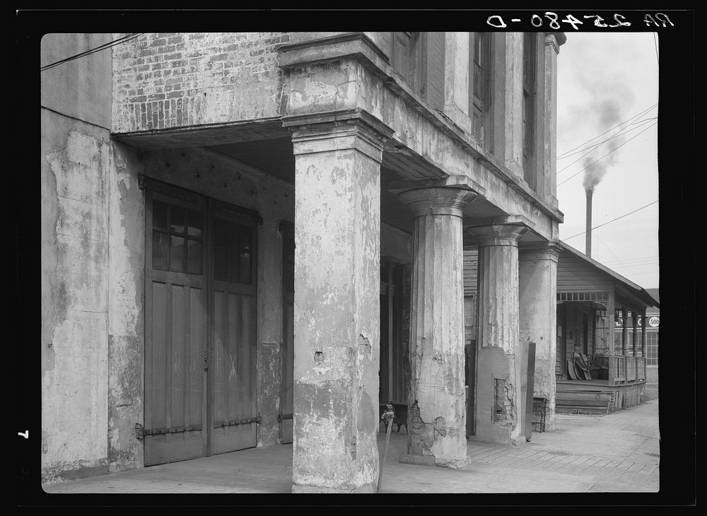 Old firehouse. Mobile, Alabama. Sourced from the Library of Congress.