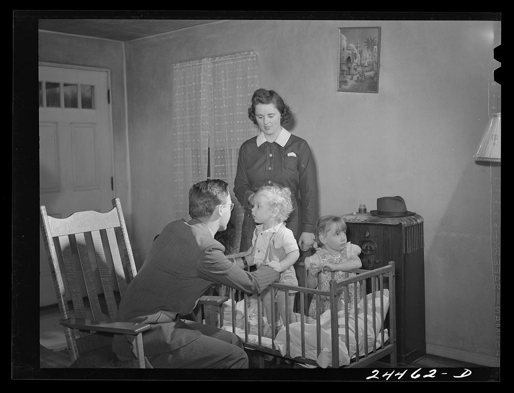 [Untitled photo, possibly related to: Doctor Tabor examining Roscoe Loudin. Dailey, West Virginia]. Sourced from the Library…