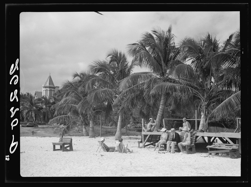 [Untitled photo, possibly related to: Southern-most home in the United States. Key West, Florida]. Sourced from the Library…
