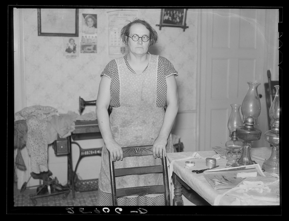 Resettlement client. Tompkins County, New York. Sourced from the Library of Congress.